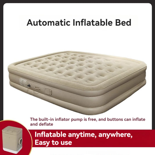 Air Mattress,New Upgrade Cordless Lithium Battery Pump,Automatic Inflatable Bed,30% off for a limited time