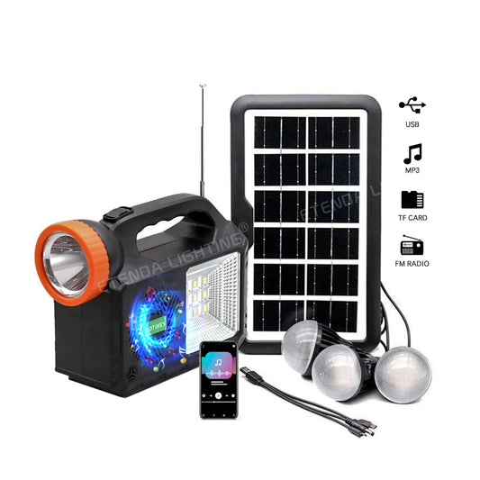 Limited time sale！Solar  Multifunctional  LED Searchlight！Original imported from China